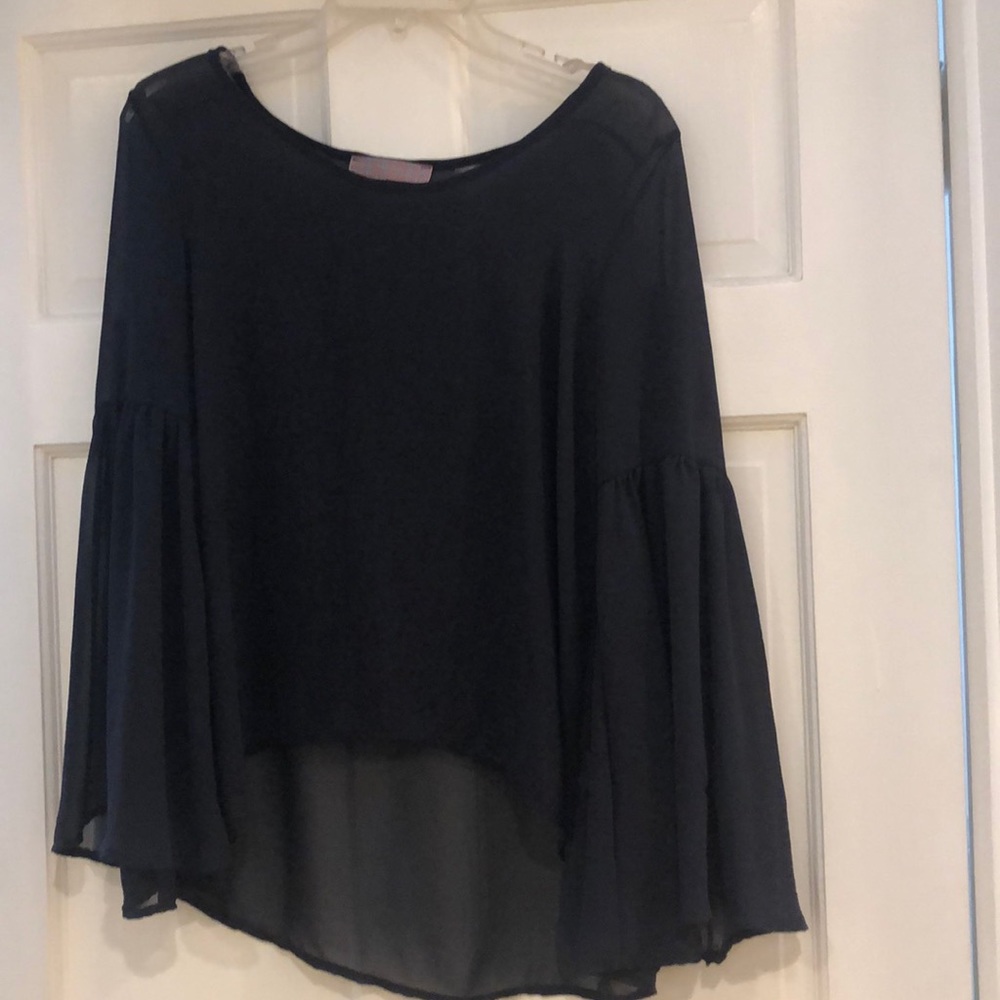 Sheer blouse